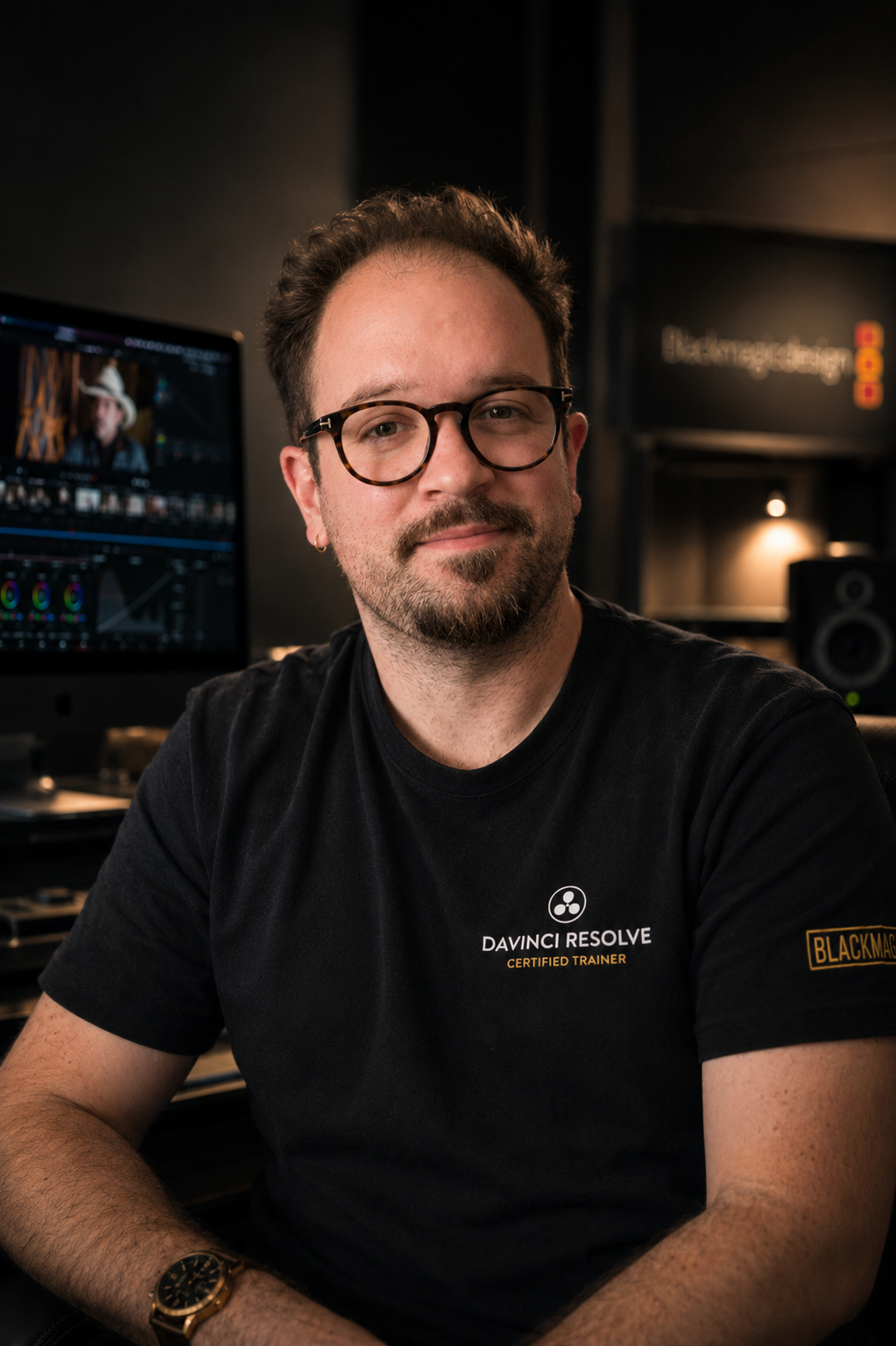 Elliot Huescar, Certified Trainer DaVinci Resolve