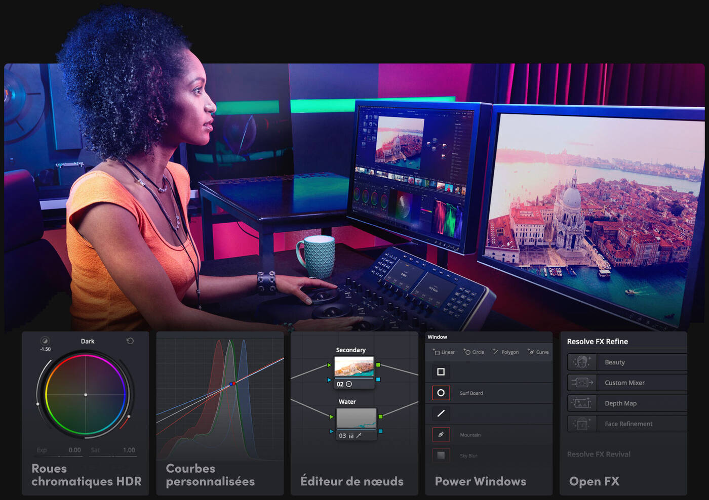 L'étalonnage professionnel dans DaVinci Resolve