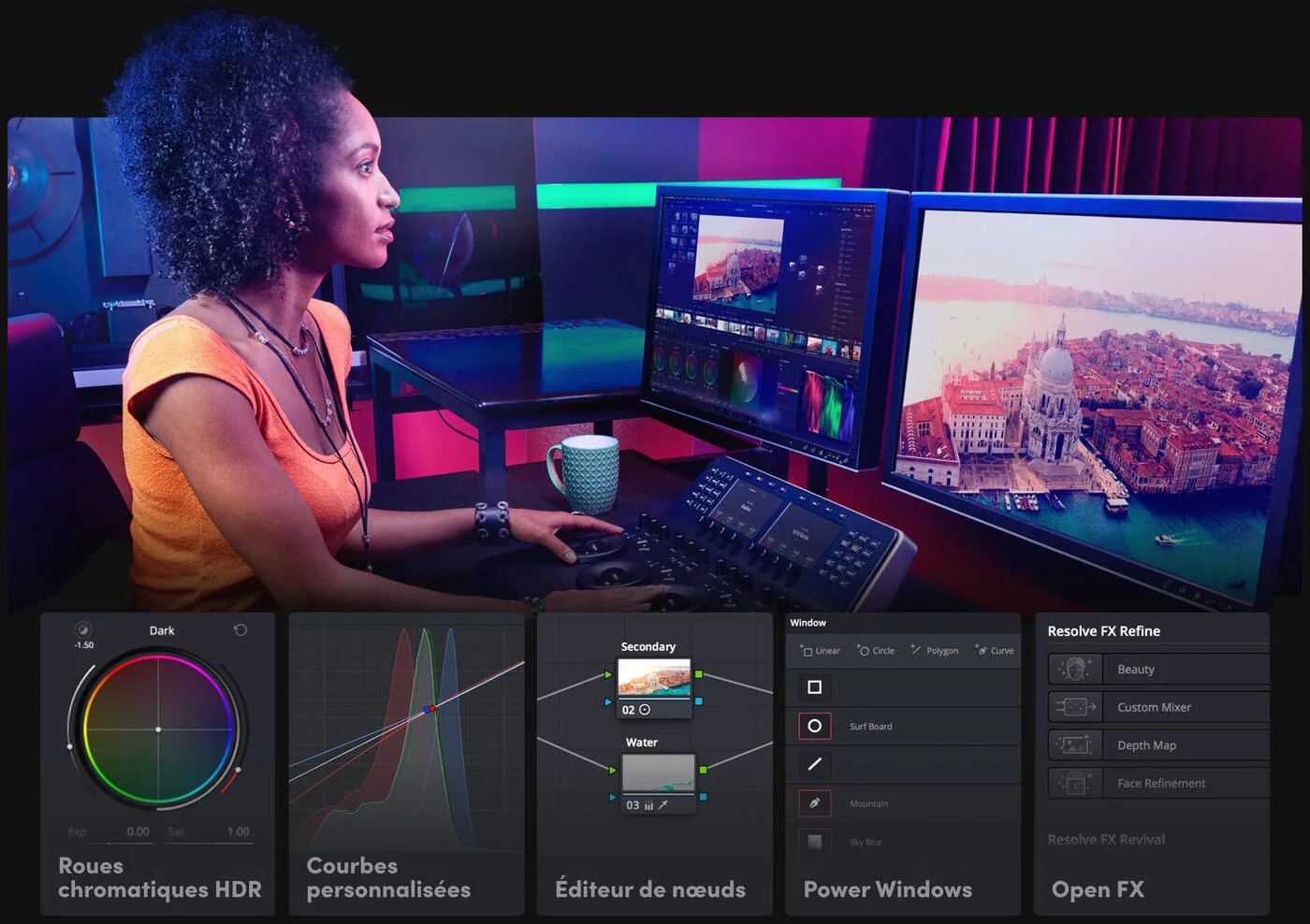 L'étalonnage professionnel dans DaVinci Resolve