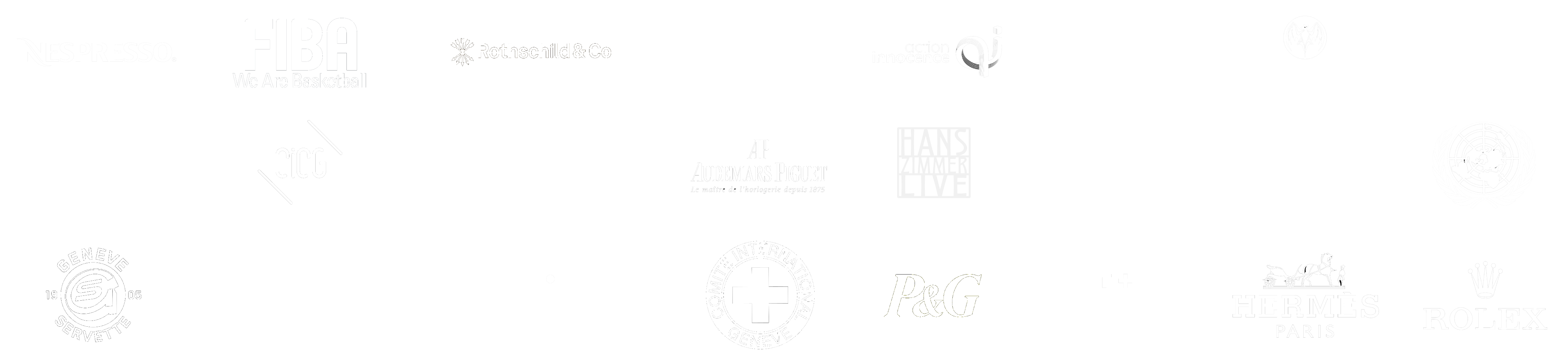 Marques et institutions accompagnées par Elliot Huescar