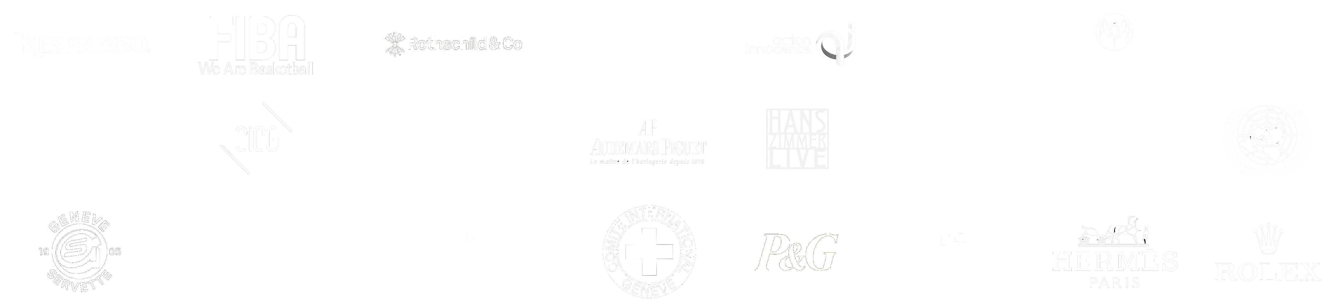 Marques et institutions accompagnées par Elliot Huescar