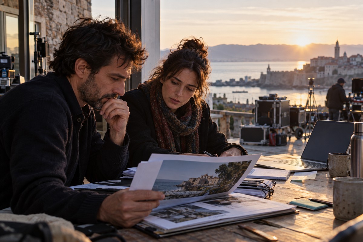 Bilan du projet à deux à partir de documents et de photographies.