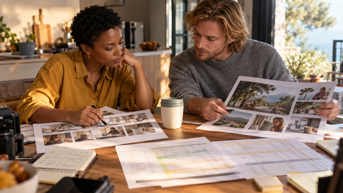 Deux créateurs comparent plusieurs options de préparation.