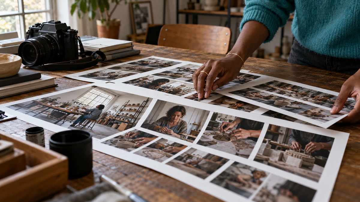 Des photographies sont disposées ensemble pour comparer leur rendu.