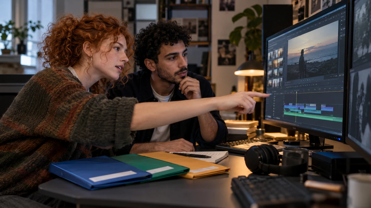 Deux cinéastes comparent leur séquence et les questions qu’elle fait naître.